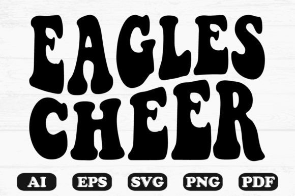 Eagles Cheer, Kids Svg T-shirt Design