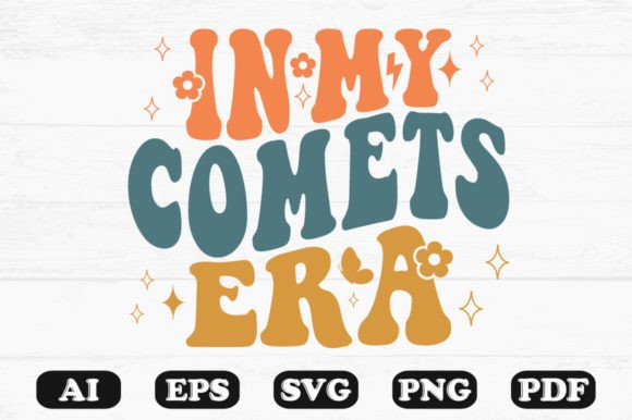 In My Comets Era Retro Wavy Svg Review for Real Projects
