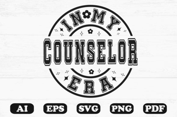 In My Counselor Era, Svg T-shirt Design