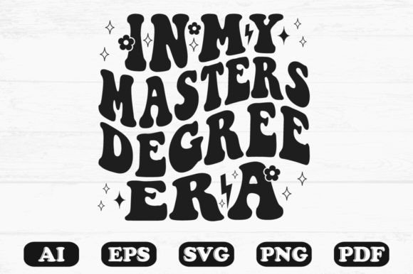 In My Master’s Degree Era Retro Wavy Sv