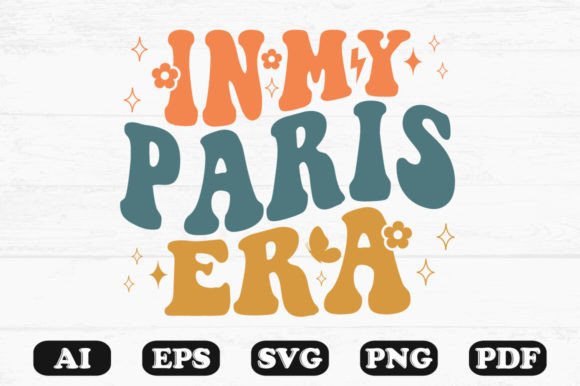 In My Paris Era Retro Wavy Svg T-shirt Review