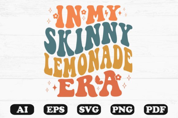 In My Skinny Lemonade Era Retro Wavy Design Review