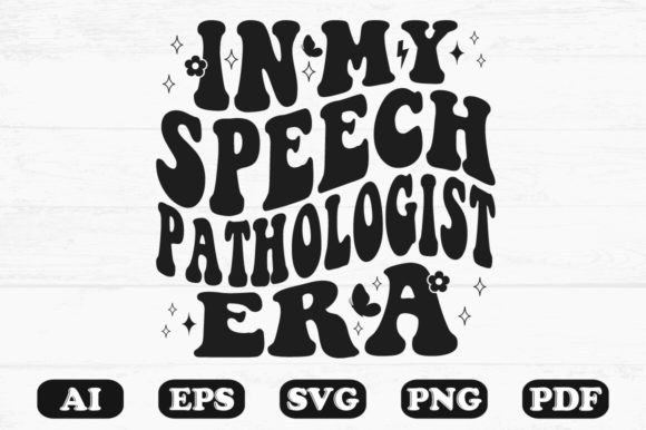 In My Speech Pathologist Era Retro Wavy