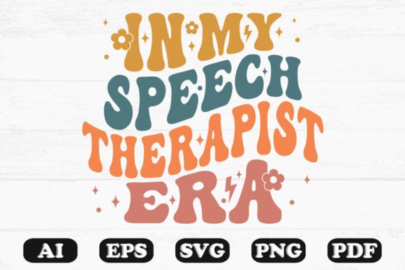 In My Speech Therapist Era Retro SVG