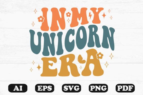 In My Unicorn Era Retro Wavy SVG Review