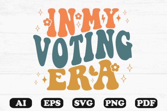 In My Voting Era Retro Wavy Svg T-shirt Review