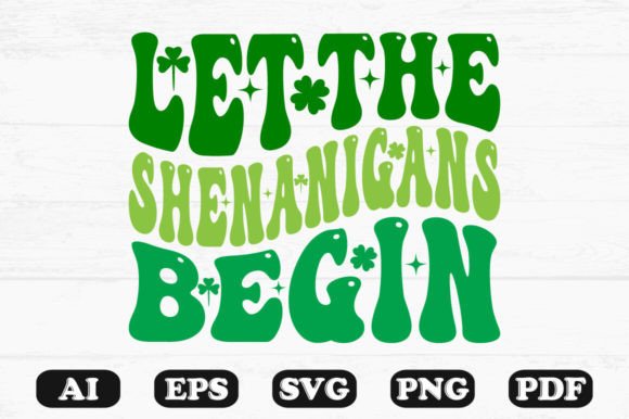 Let the Shenanigans Begin Retro PNG