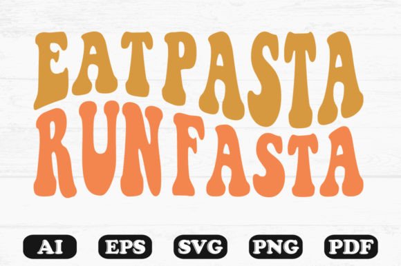 Pasta Lover s Club Retro Wavy Svg T-shir